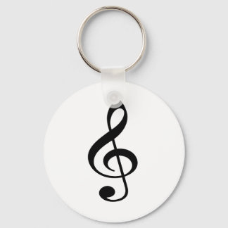Llavero Treble Clef Music Note