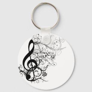 Llavero Treble Cleff