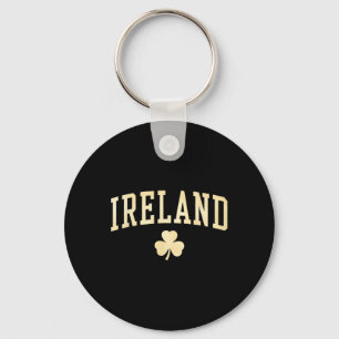 Llavero Trébol de Irlanda Verde Afortunado Irlandés Vintag
