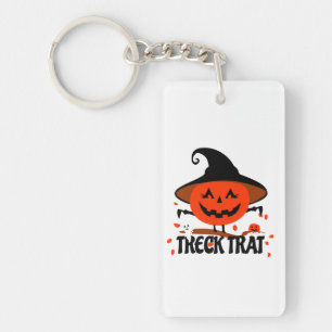 Llavero Treck Trat Pumpkin Sonriente