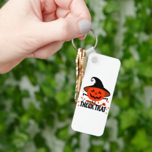 Llavero Treck Trat Pumpkin Sonriente