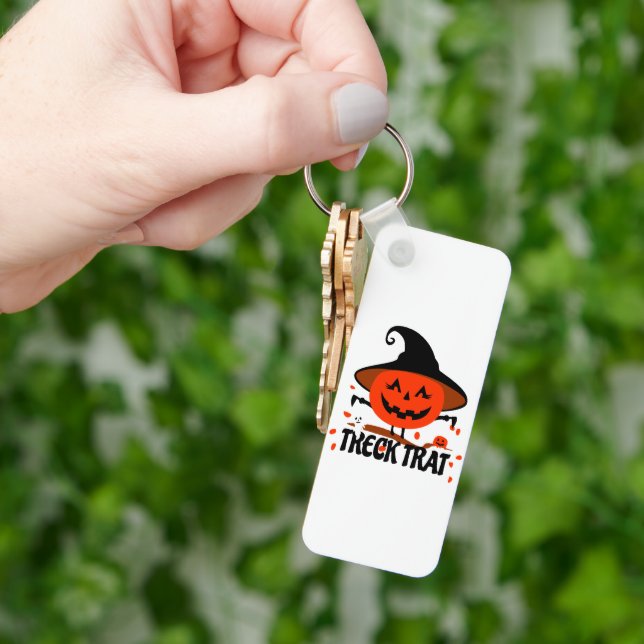 Llavero Treck Trat Pumpkin Sonriente (Mano)