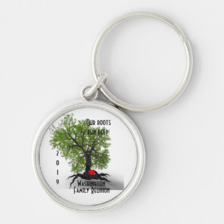 Llavero Tree Roots Run Deep for Family Keychain