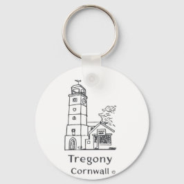 Llavero Tregony Clocktower Keyring