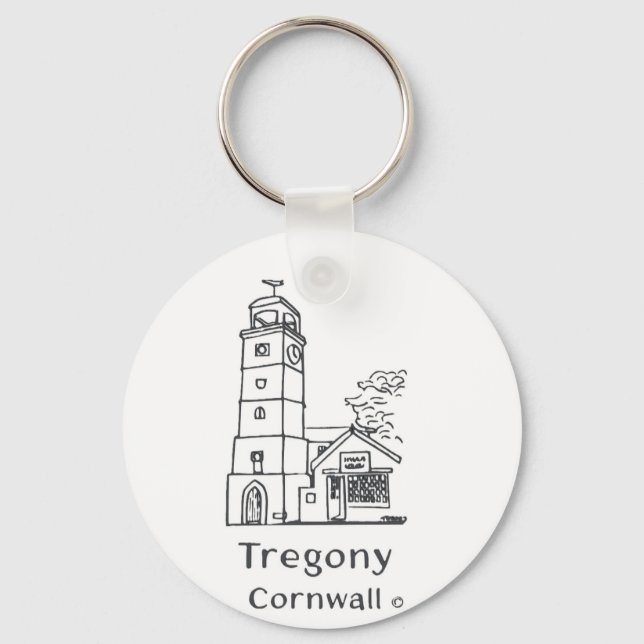 Llavero Tregony Clocktower Keyring (Anverso)