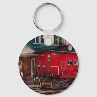 Llavero Tren - Caboose - Fin de la línea