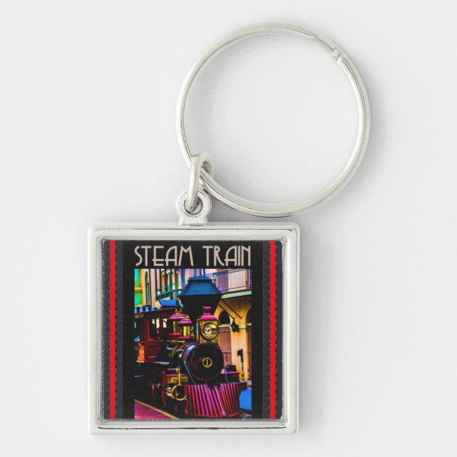 Llavero Tren de vapor (Frente)