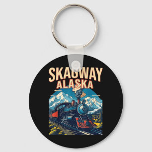 Llavero Tren de Vapor Skagway Alaska Puerta de Klondike