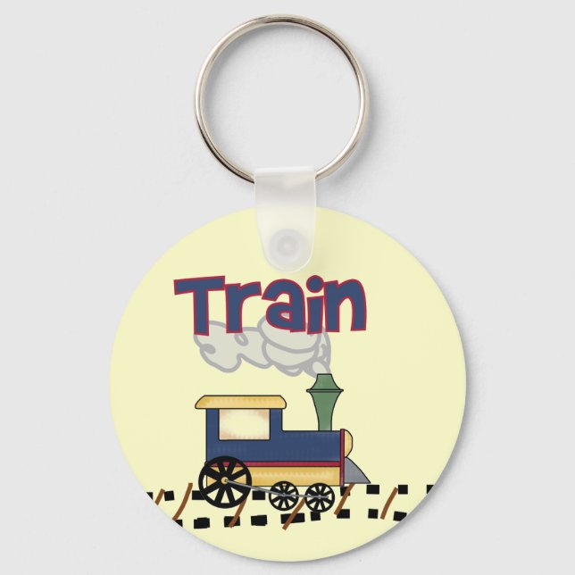 Llavero Tren en camisetas de pista y regalos (Anverso)