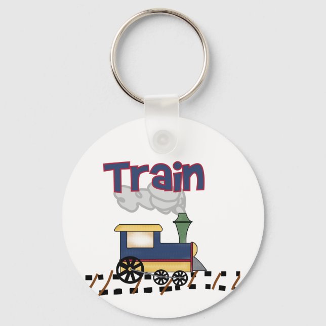 Llavero Tren en camisetas de pista y regalos (Anverso)