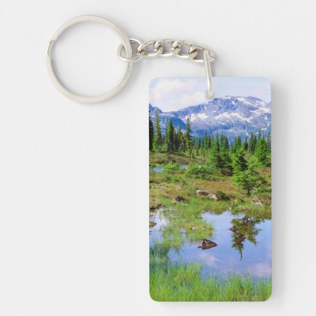 Llavero Tren en el interior de la isla de Vancouver (Frente)