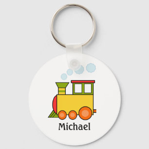 Llavero Tren multicolor personalizado