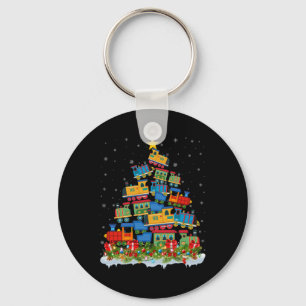 Llavero Tren tren de Navidades de árbol de navidad