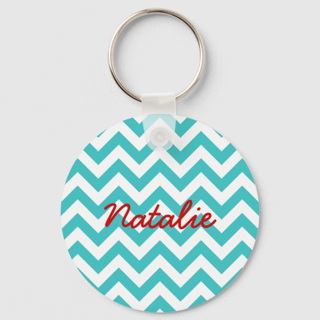 Llavero Trendy Chevron Keychain (Anverso)
