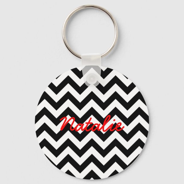 Llavero Trendy Chevron Keychain (Anverso)