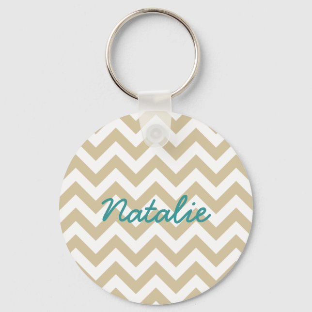 Llavero Trendy Chevron Keychain (Anverso)