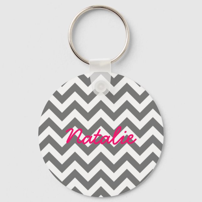 Llavero Trendy Chevron Keychain (Anverso)