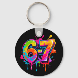 Llavero Trendy Modern Teen IYKYK 6-7 67 KeyChain