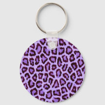 Trendy Purple Leopard Pattern