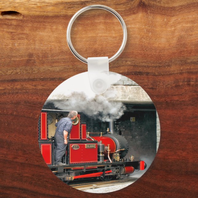 LLAVERO TRENES DE VAPOR (Anverso)