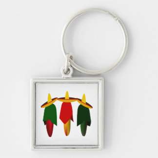 Llavero Tres claves Amigo Hot Peppers Premium