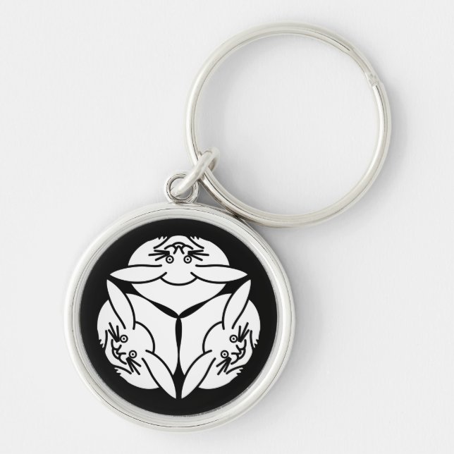 Llavero Tres conejos (Frente)