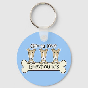 Llavero Tres galgos