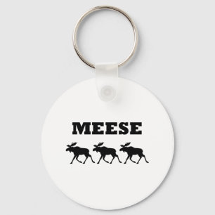 Llavero Tres Meese Funny