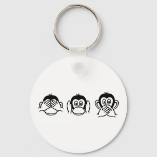 Llavero Tres monos