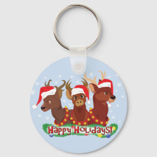 Llavero Tres Navidades Deer
