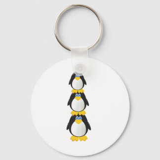 Llavero Tres Pingüinos