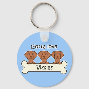 Llavero Tres Vizslas