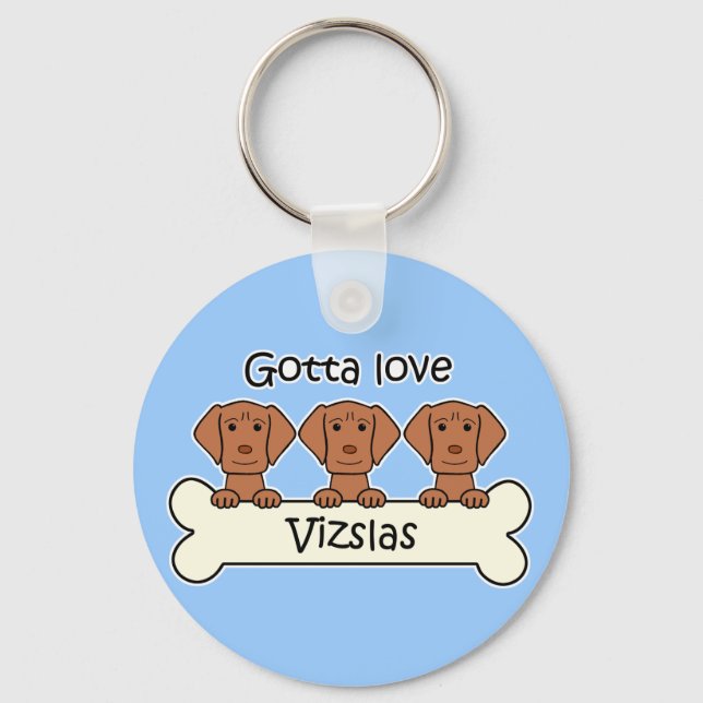 Llavero Tres Vizslas (Anverso)