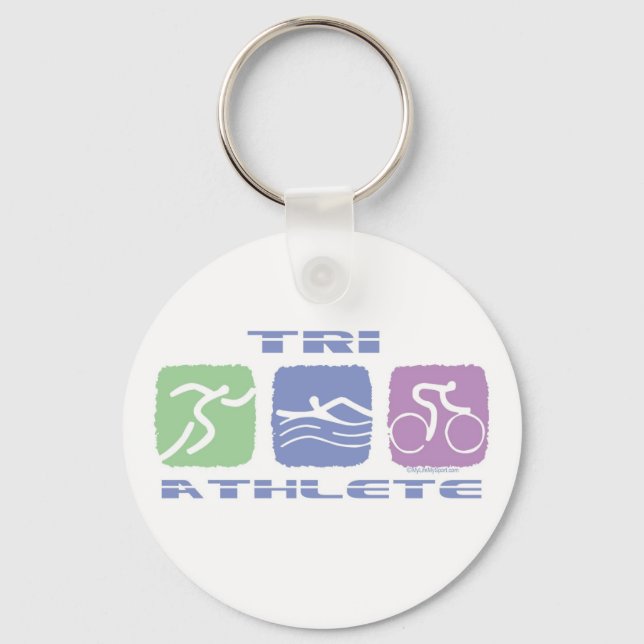 LLAVERO TRI ATHLETE (Anverso)