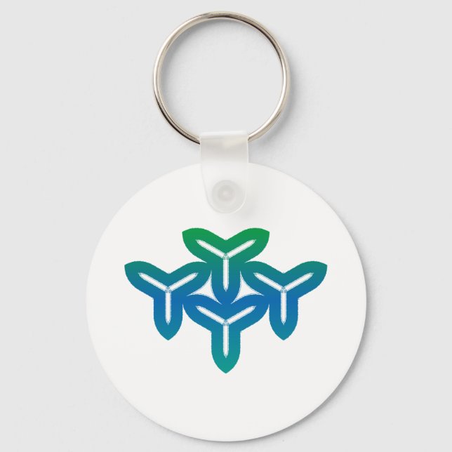 Llavero Tri-blade gótico (Anverso)