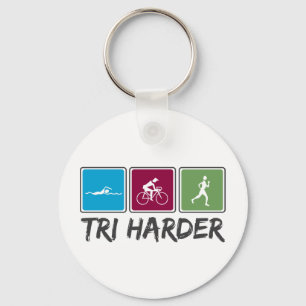 Llavero Tri Harder (Triatlón)