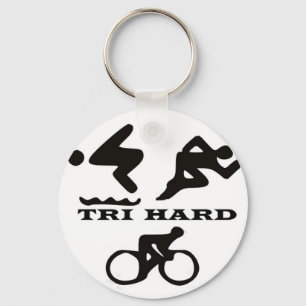 Llavero Tri regalos duros ropa y accesorios del Triathlon