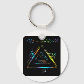 Llavero Tri Shasta Triathalon Logo