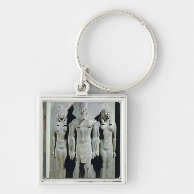 Llavero Tríada de Menkaure con la diosa Hathor (Frente)