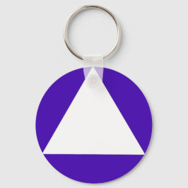 Llavero Triángulo de baño neutro de género en California