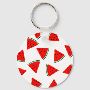 Llavero Triángulos del patrón de la sandía