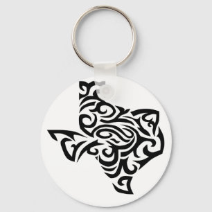 Llavero tribal del arte de Tejas