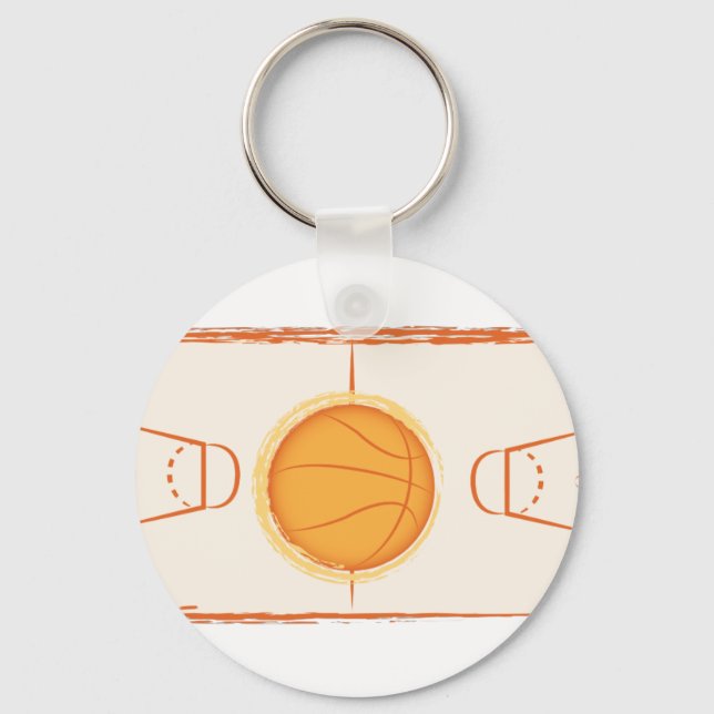 Llavero Tribunal de Baloncesto (Anverso)