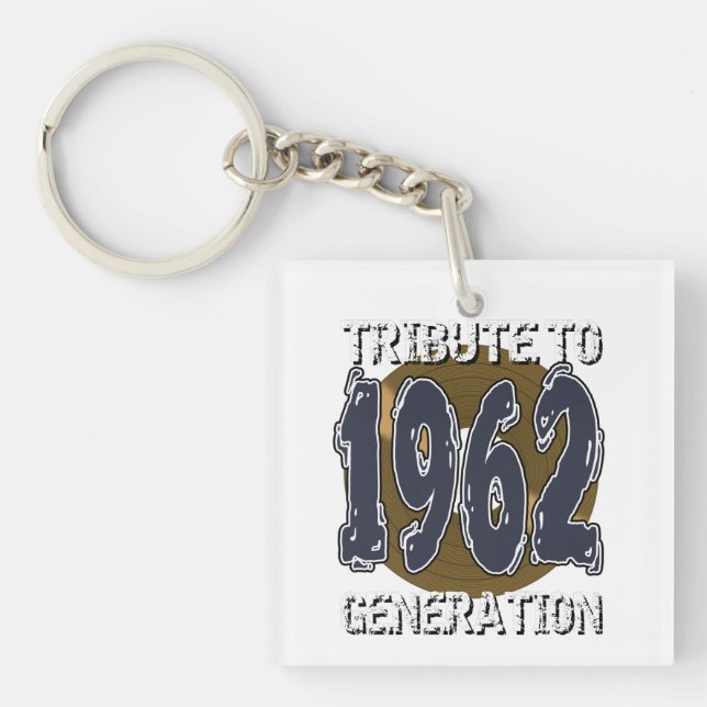 Llavero Tribute to 1962 generation anniversaire (Frente)
