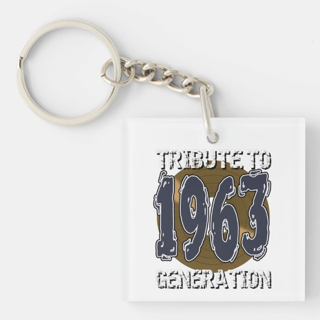 Llavero Tribute to 1963 generation anniversaire (Frente)