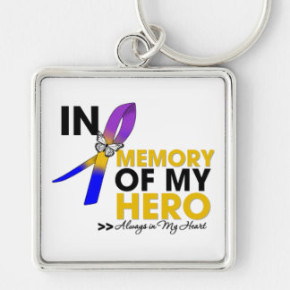 Llavero Tributo por cáncer de vejiga en memoria de mi héro
