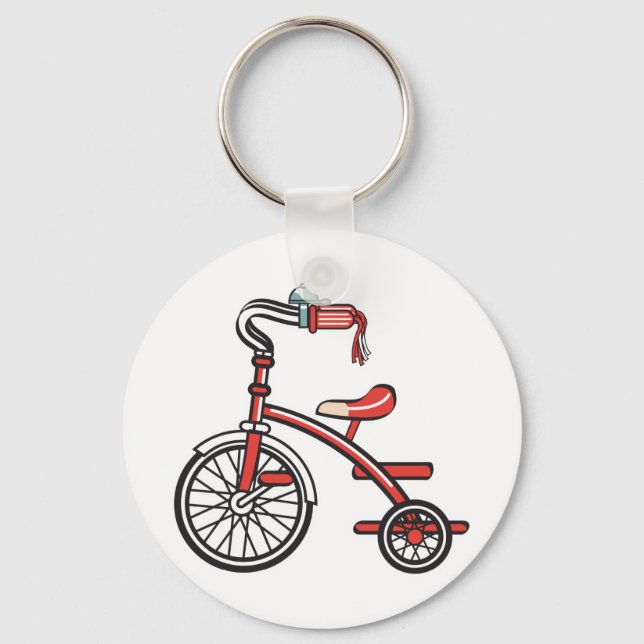 Llavero triciclo retro (Anverso)