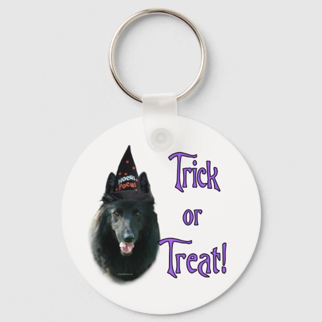 Llavero Trick de Sheepdog Belga (Anverso)