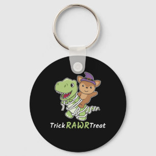Llavero Trick Trick Rawr Treat T-rex Mummy Costume