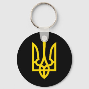 Llavero Tridente dorado Zelensky Ucrania tridente ucranian